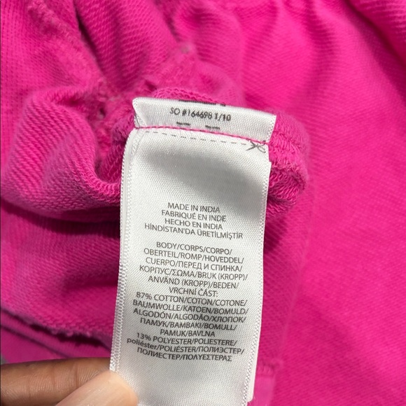 Polo by Ralph Lauren Kids Pink and White Long Sleeve Dress - Picture 6 of 6